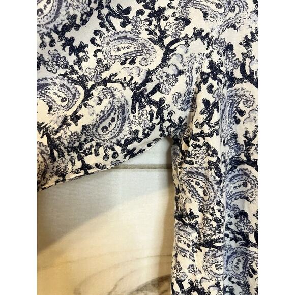 Xirena Gauze Top Relaxed fit Buttons Long Sleeve Women Size S - Picture 3 of 6